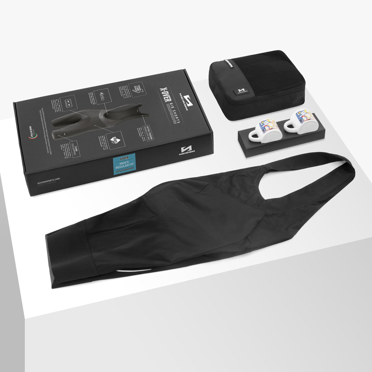 x over bib shorts cargo