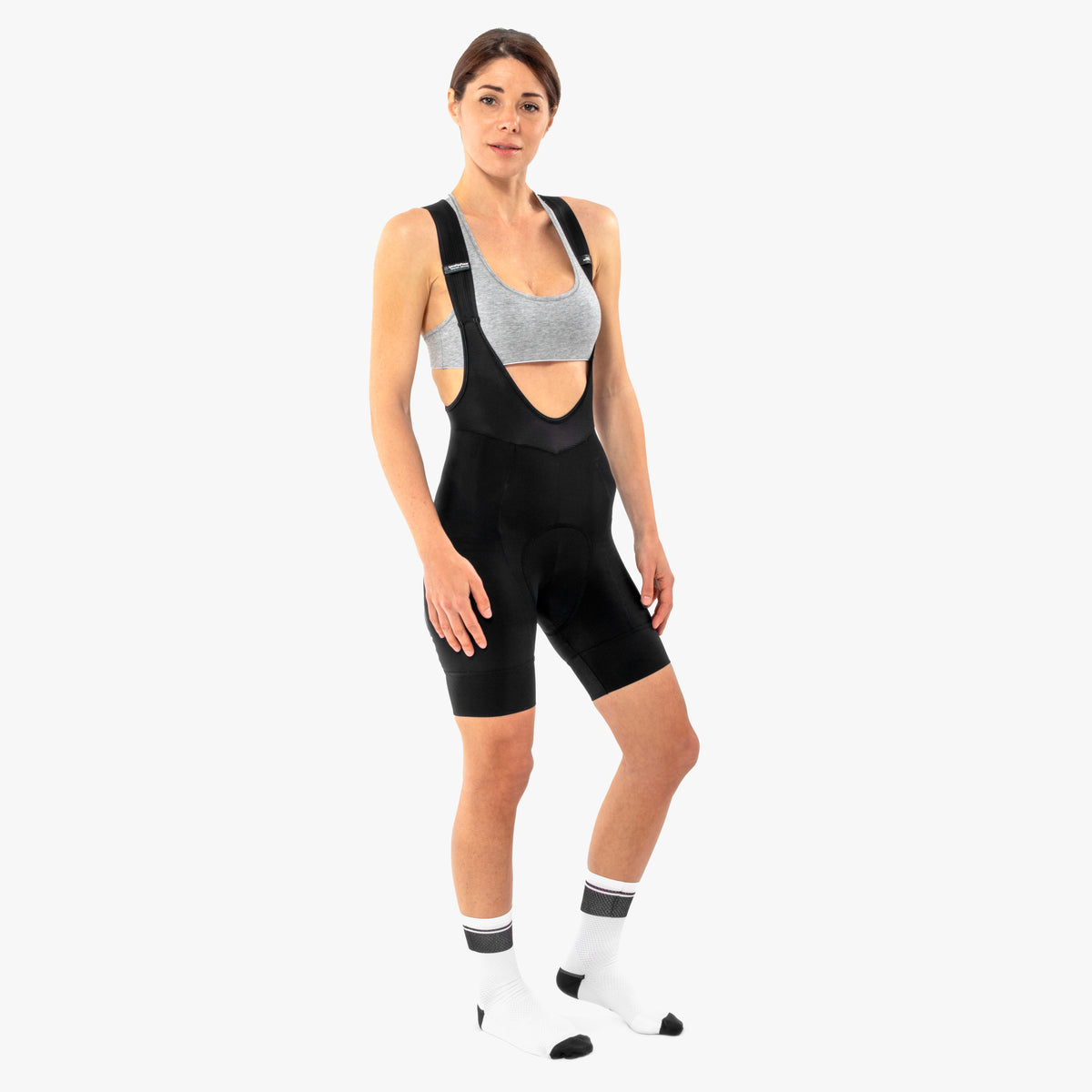 x over bib shorts women