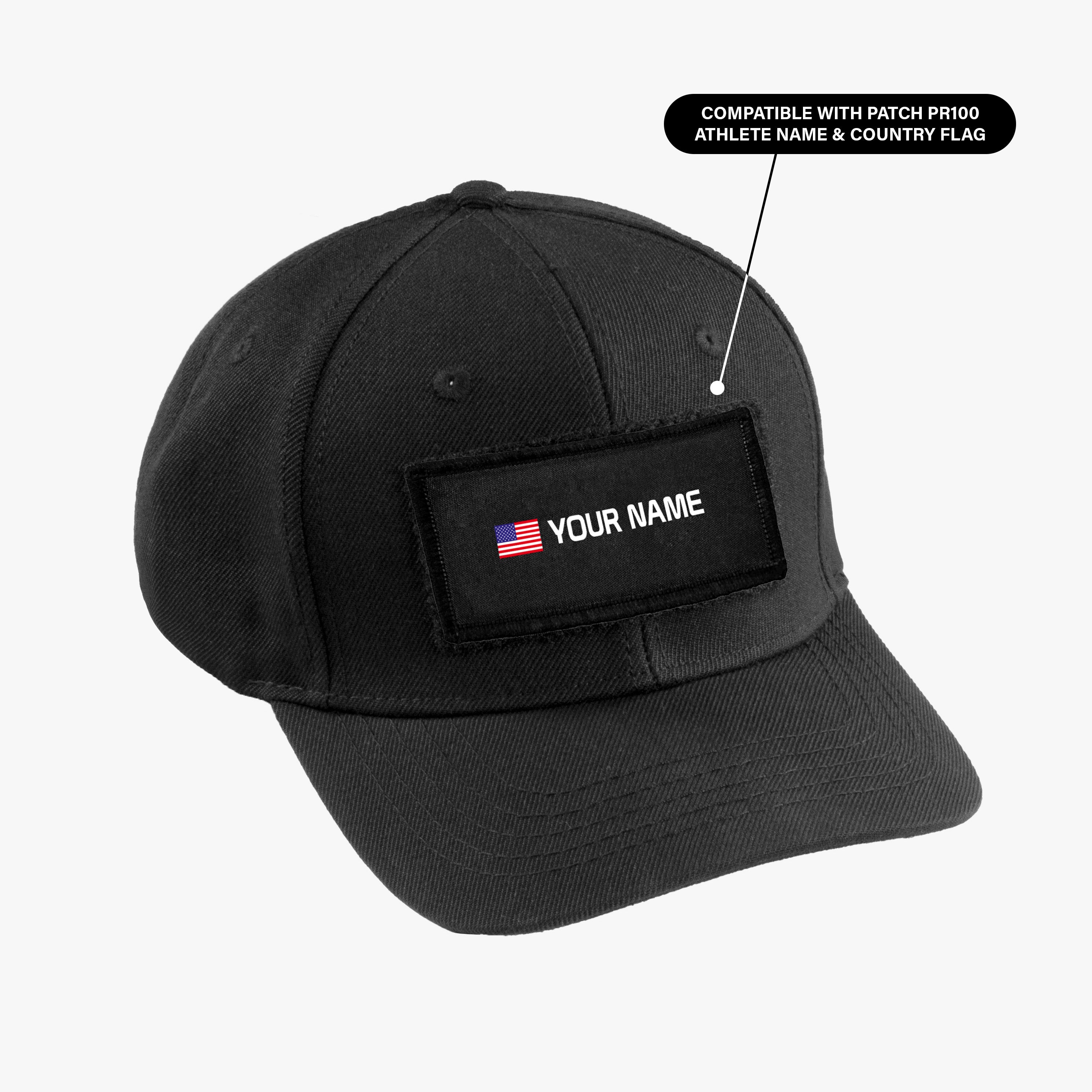 BLACK ON BLACK BASEBALL CAP - 04