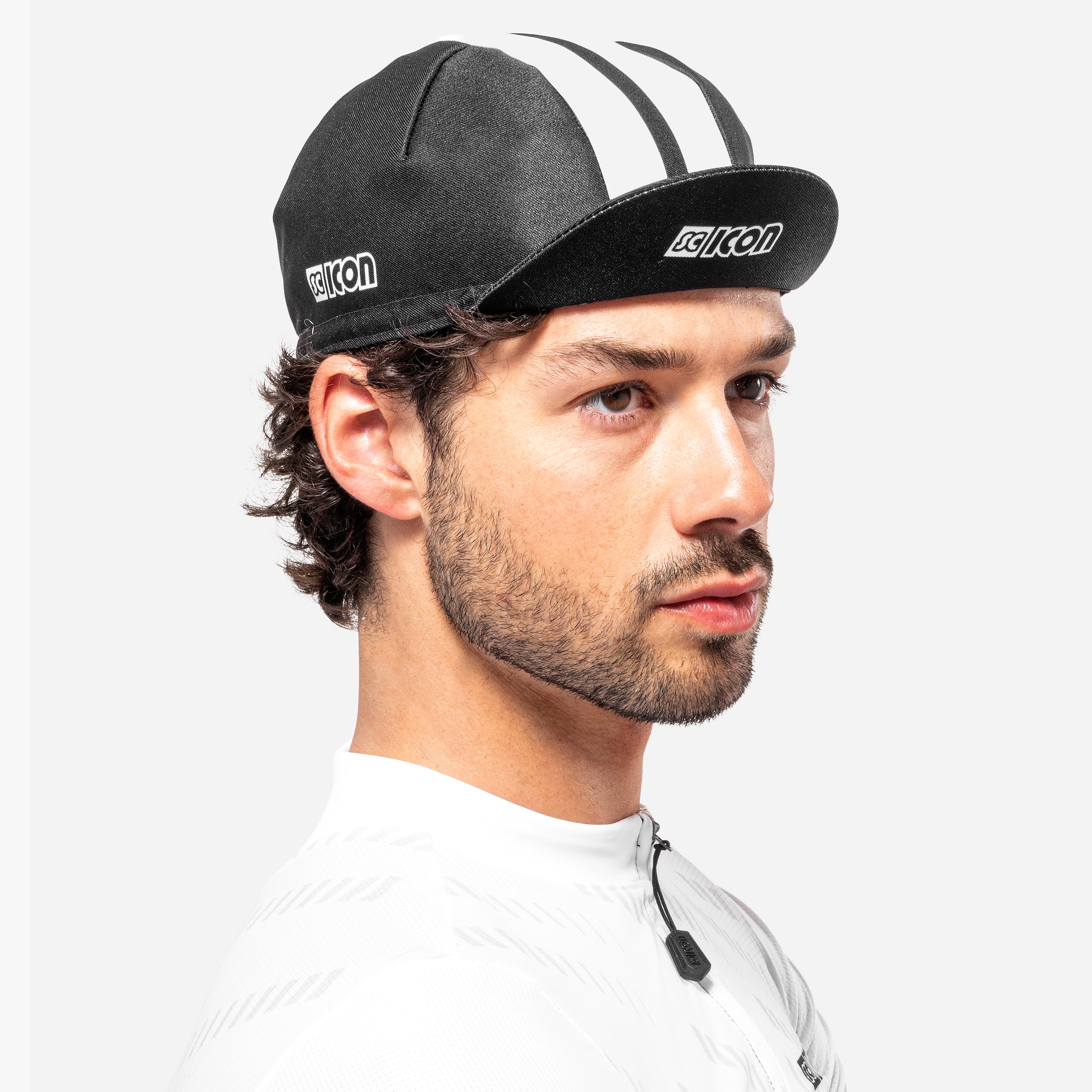 Black Cycling Cap Scicon Sports