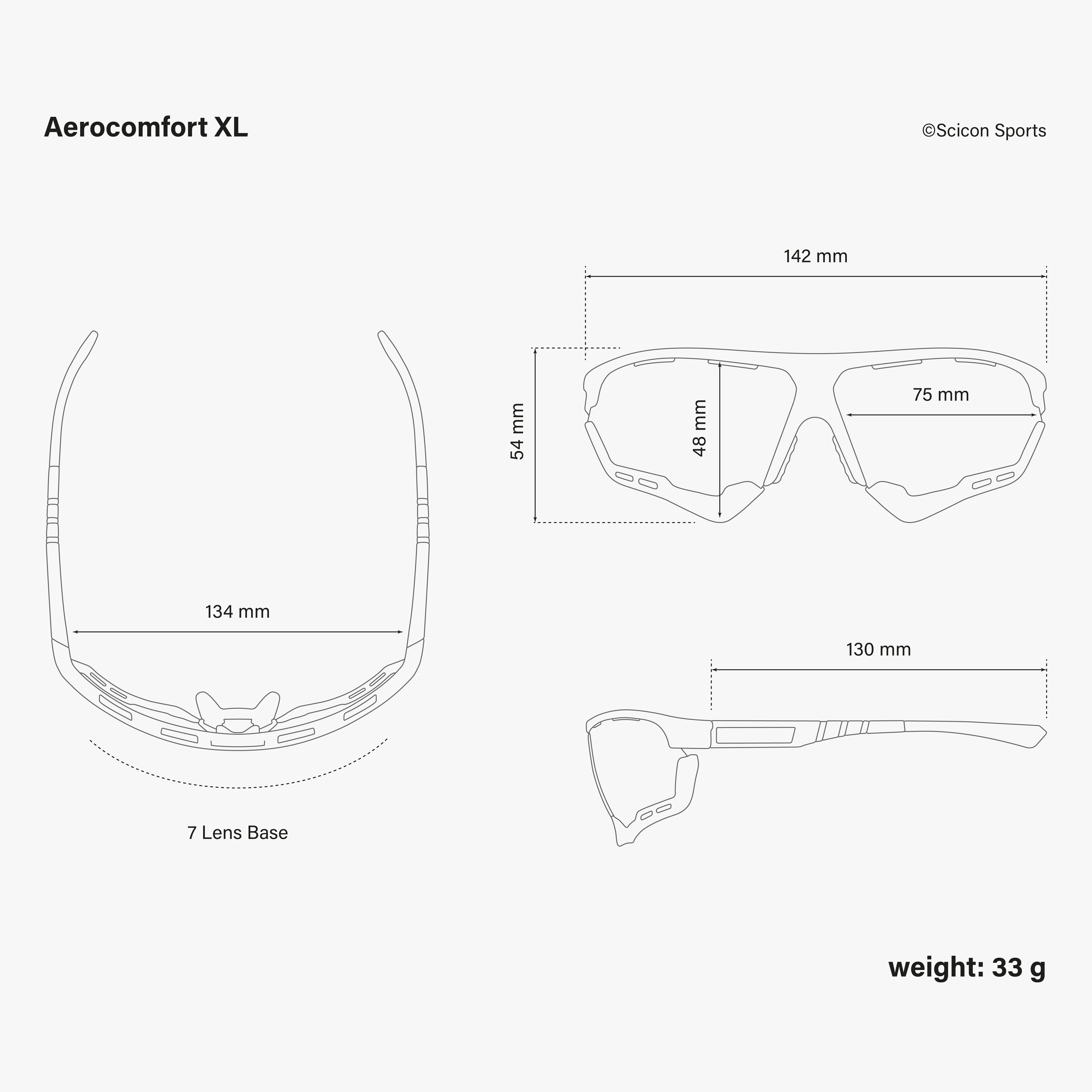AEROCOMFORT SCN-XT PHOTOCHROMIC- XL