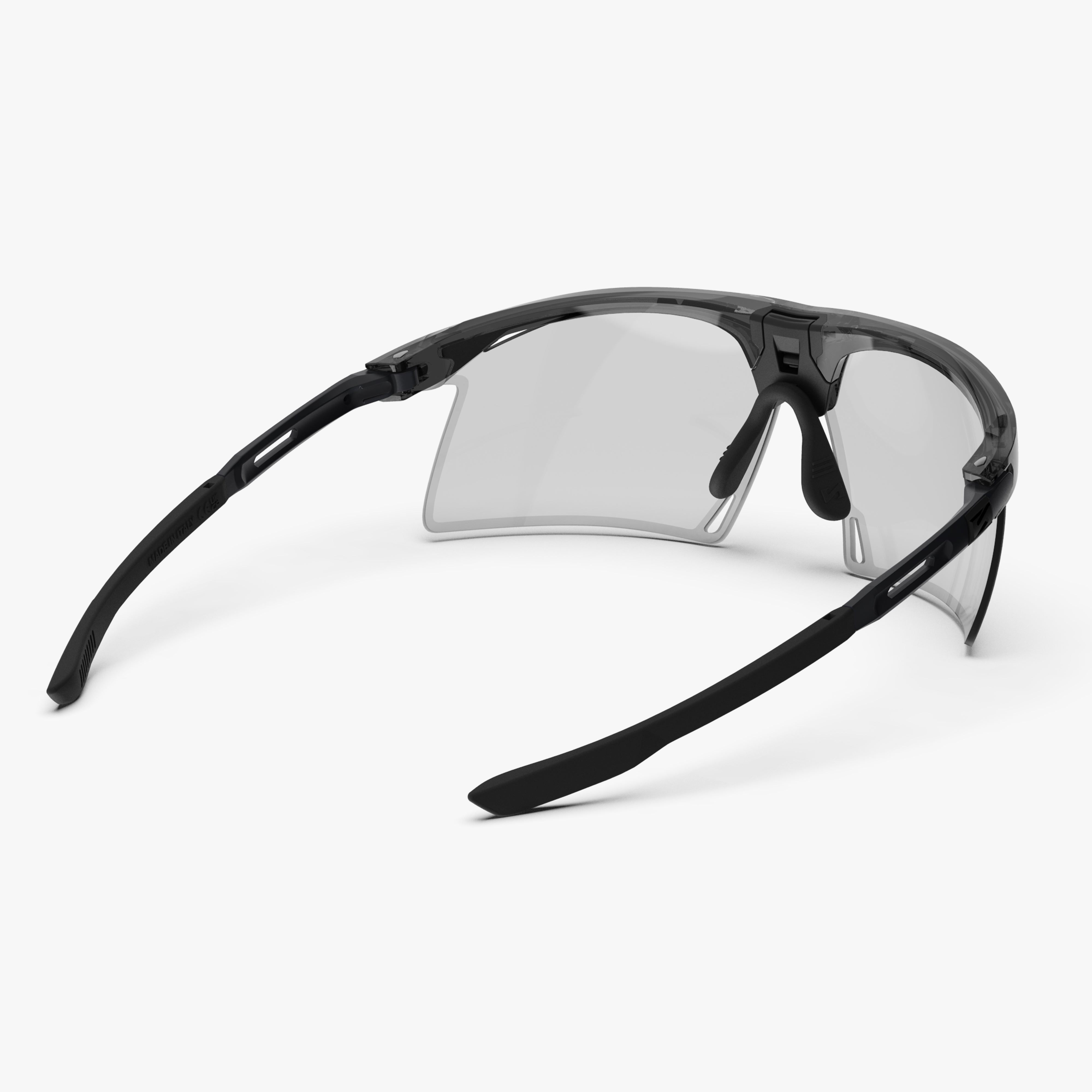 Aerobeam Black Crystal Gloss + Photochromic Clear to Grey back
