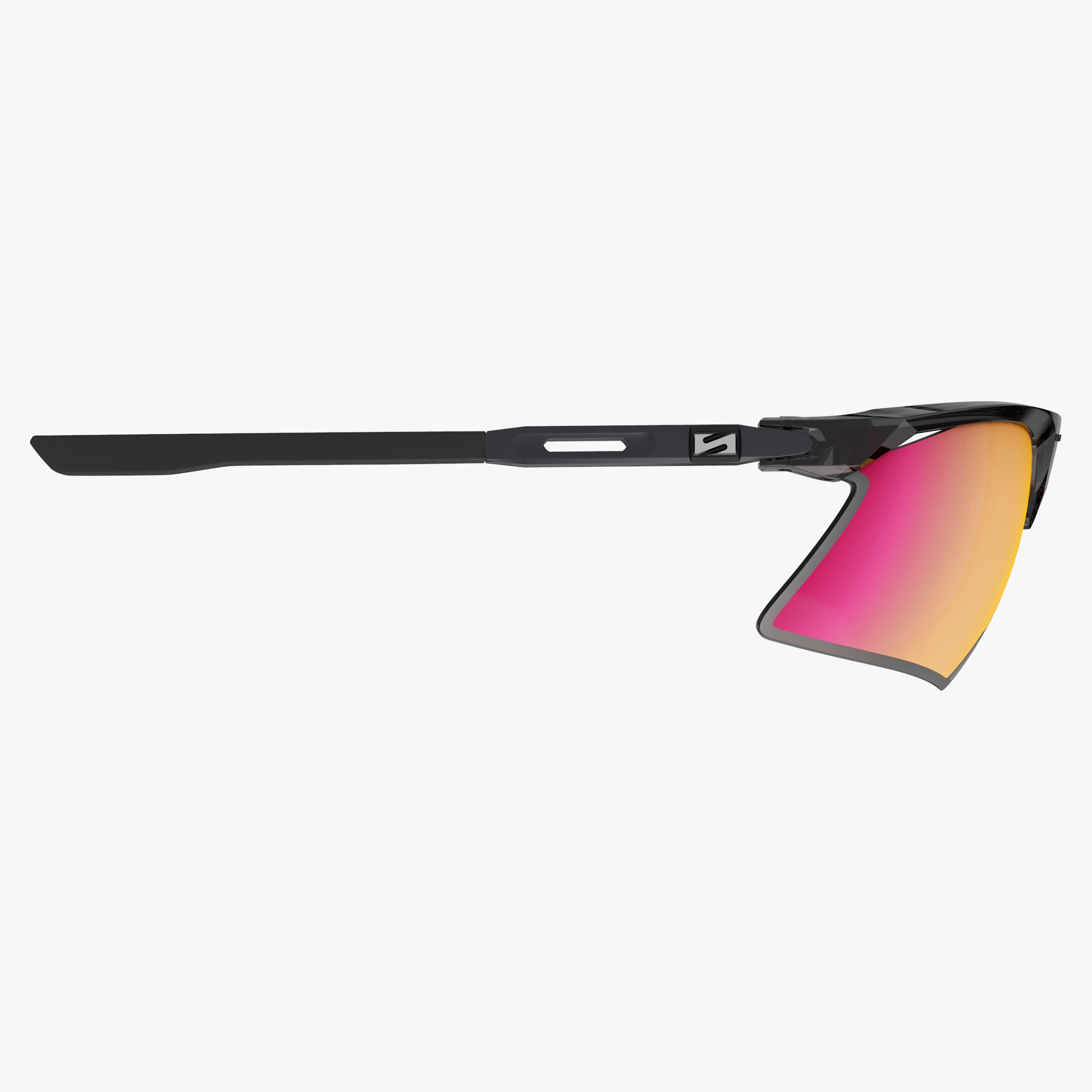 Aerobeam Black Crystal Gloss + Multimirror Sunburst side