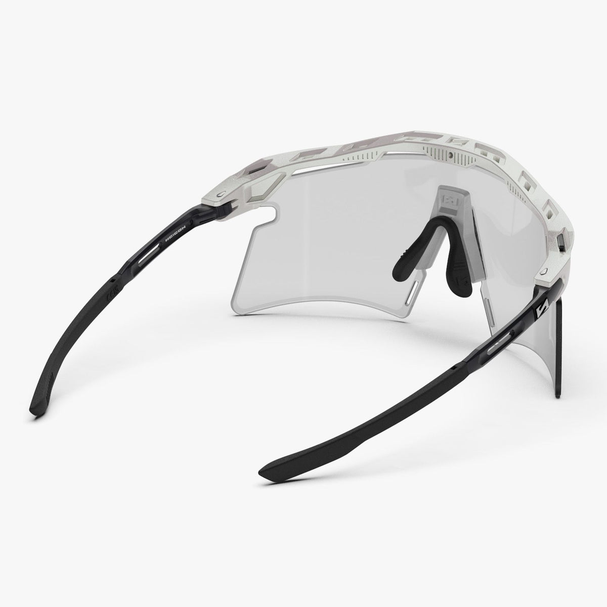 Aeroshade Titanium White Matte Photochromic Grey back