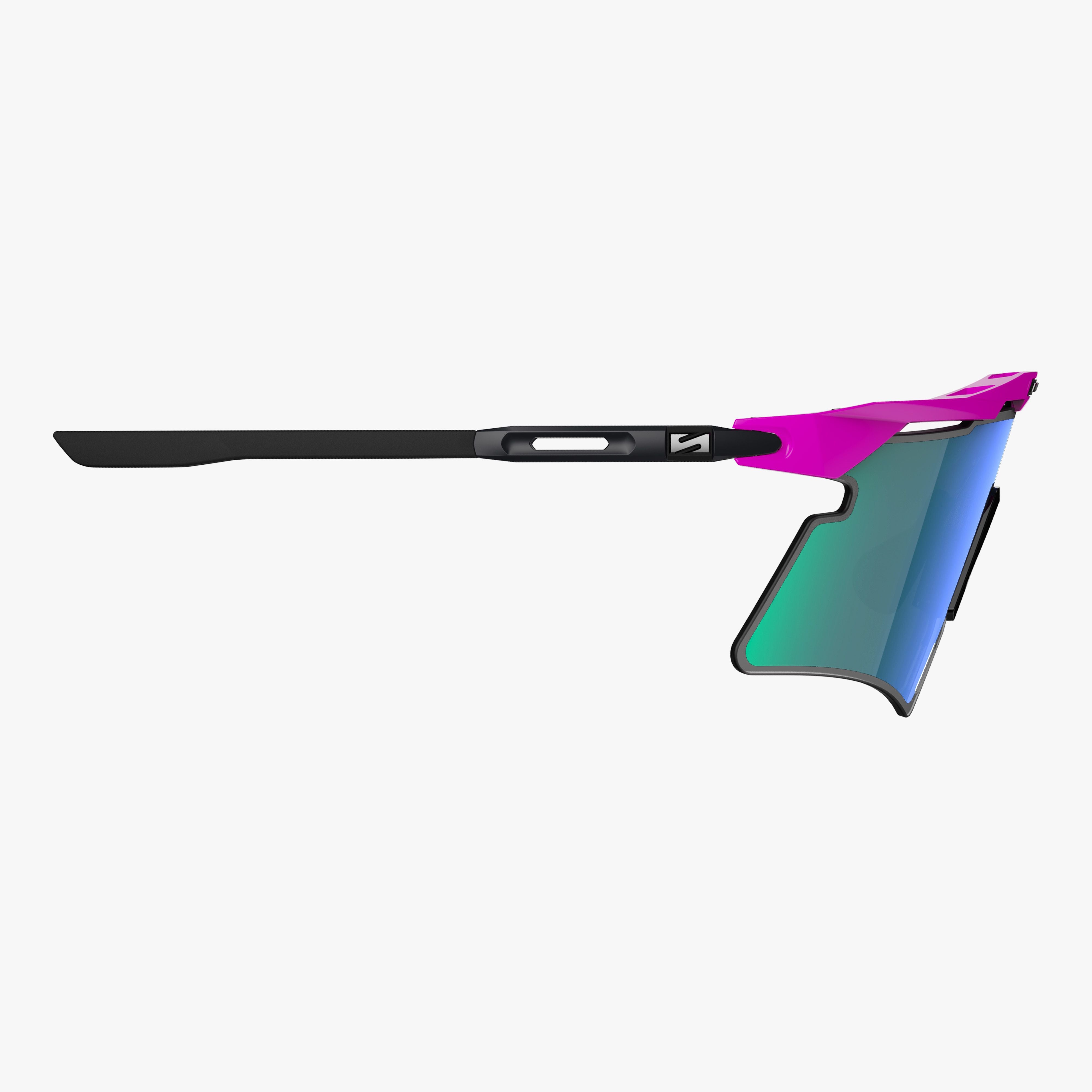 Aeroshade 2.0 Titanium Pink Fluo Multimirror Blue Green side