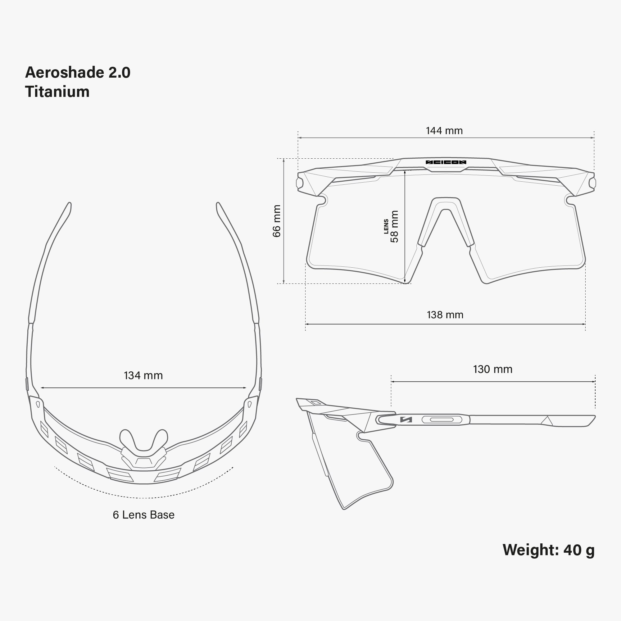 AEROSHADE 2.0 TITANIUM