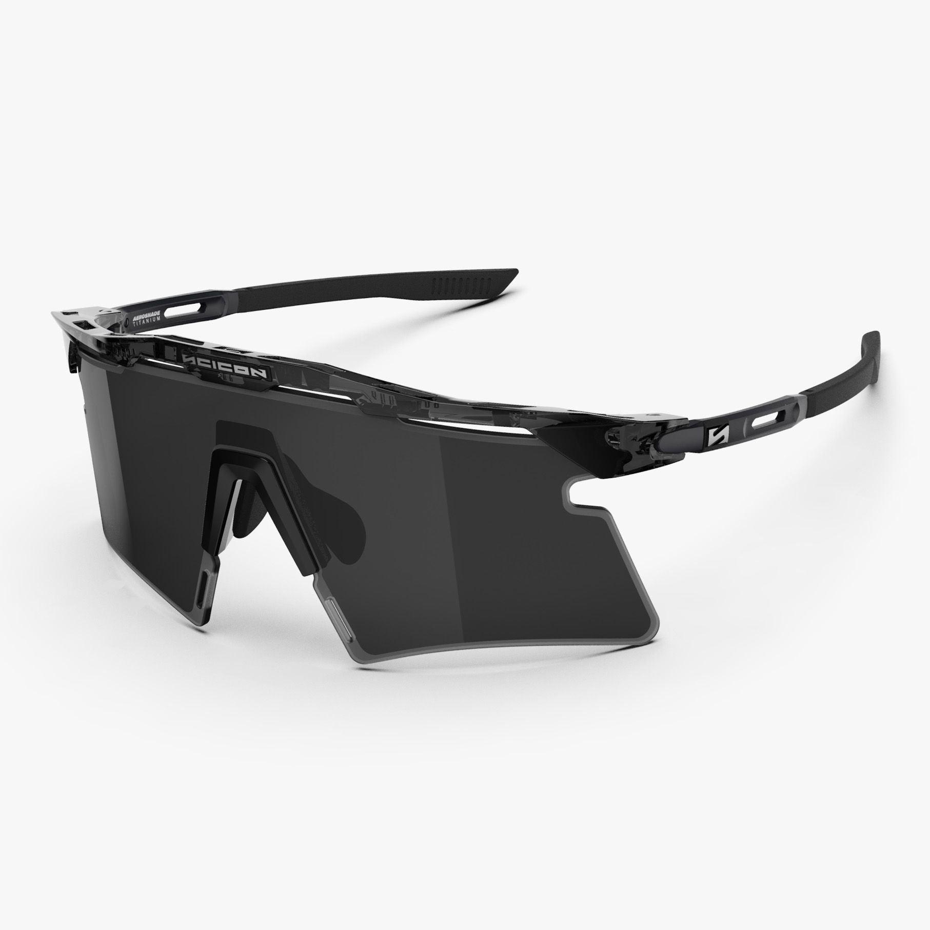 Aeroshade Titanium Crystal Black Smoke hero