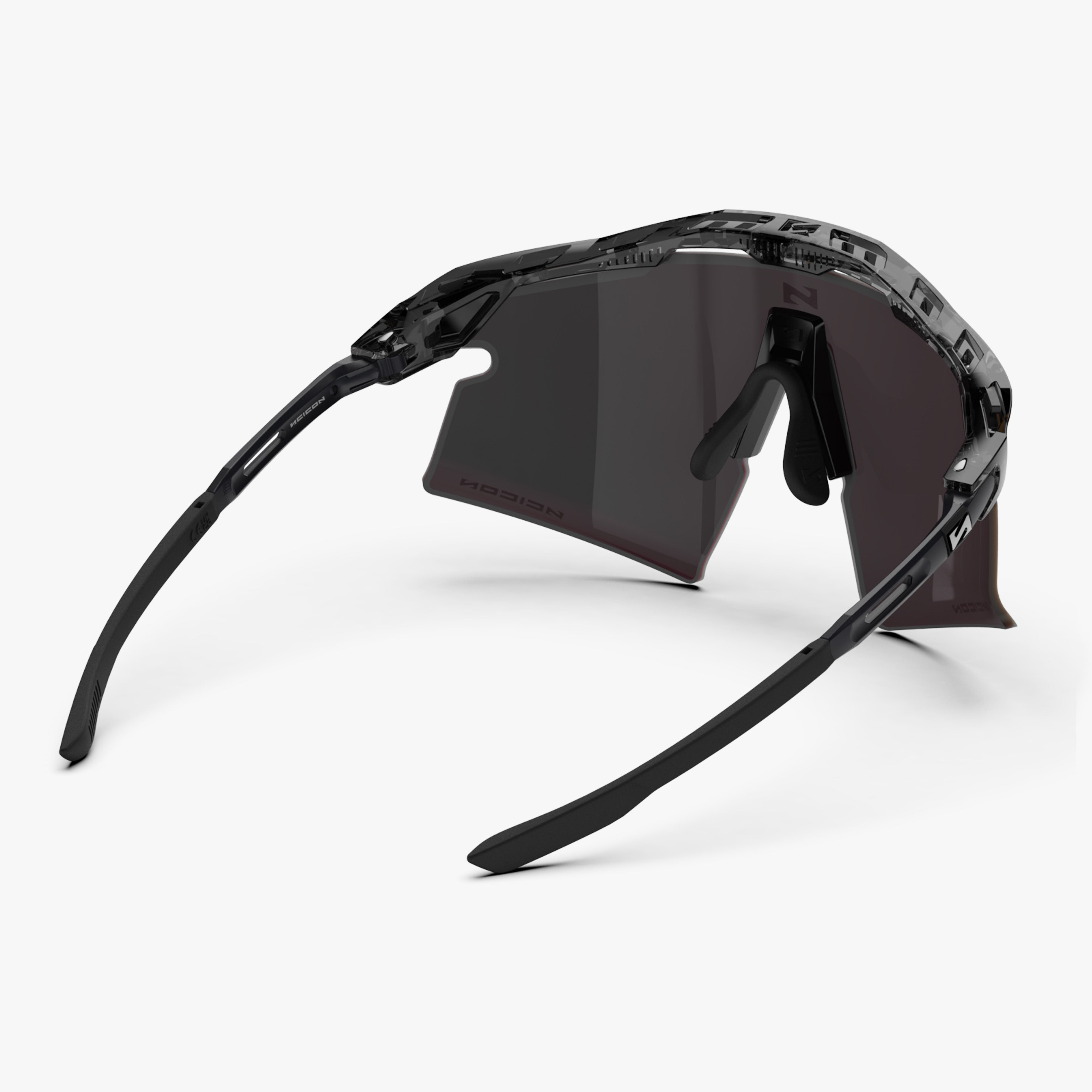 Aeroshade 2.0 Titanium Strake Black Crystal Gloss Multimirror Sunburst back
