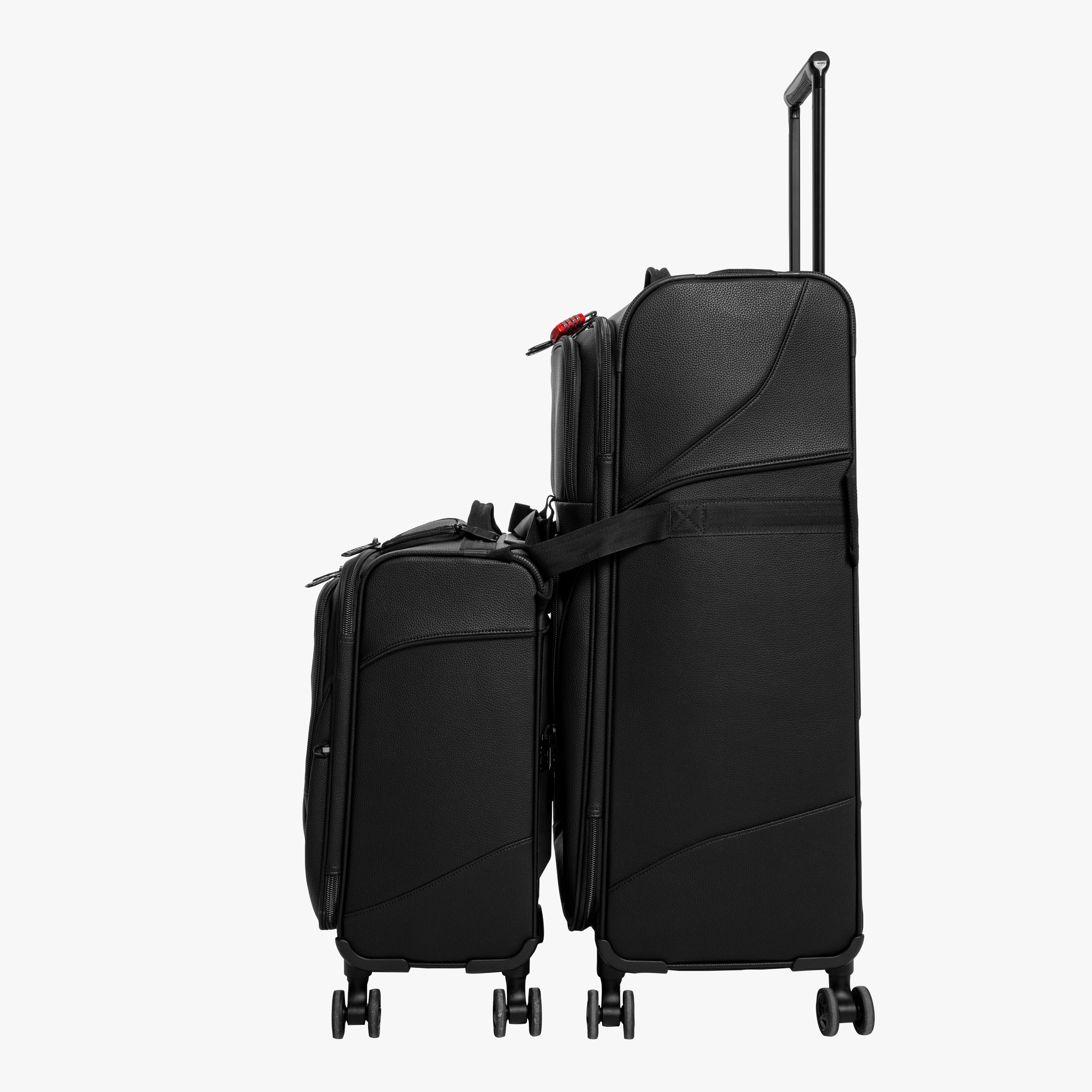 CABIN LUGGAGE 35L - 4WD - VEGAN LEATHER SYNERSKIN™