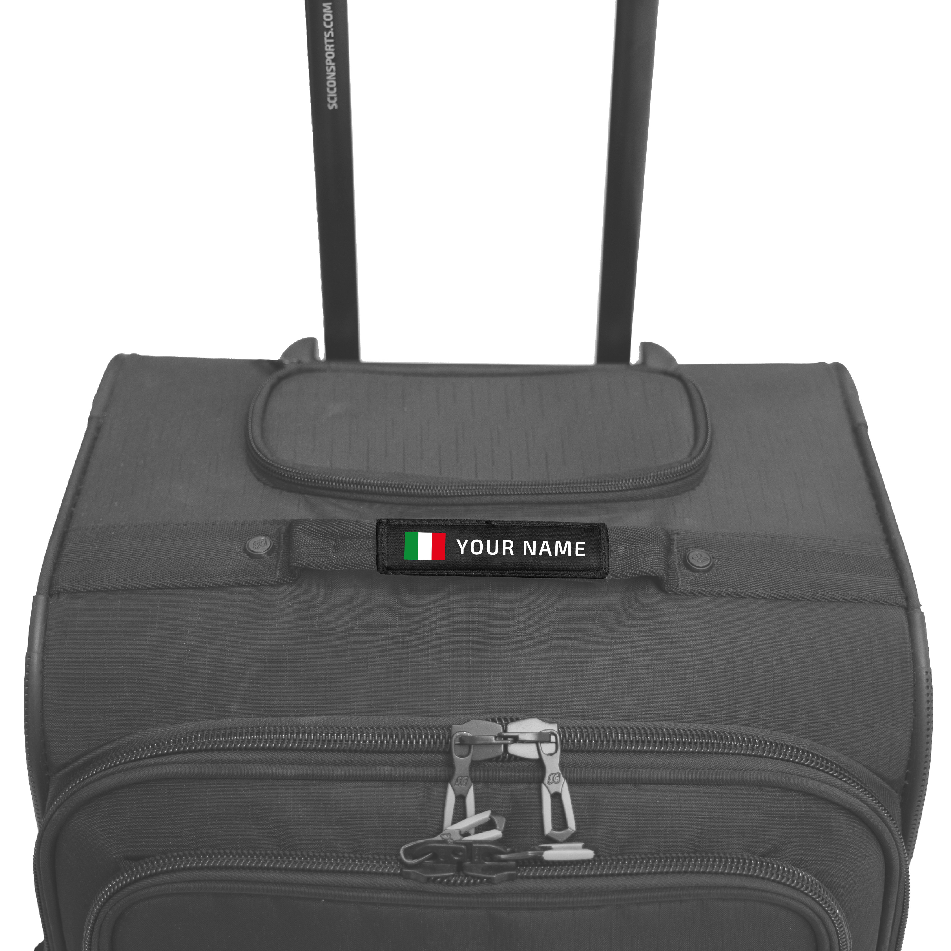 CUSTOM NAME LUGGAGE HANDLE WRAP