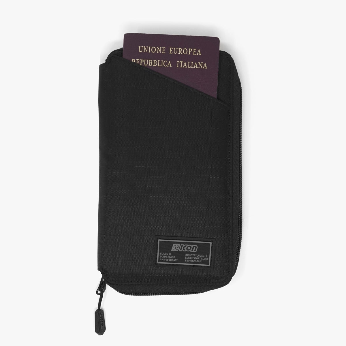 travel wallet front
