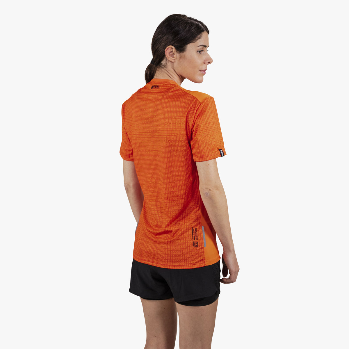 tech tshirt orange