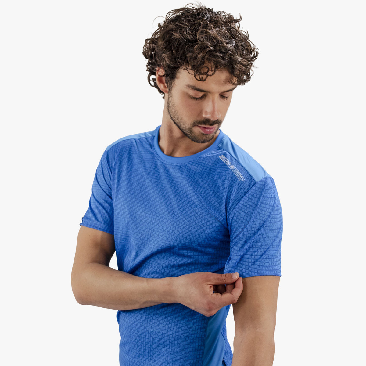 tech tshirt blue