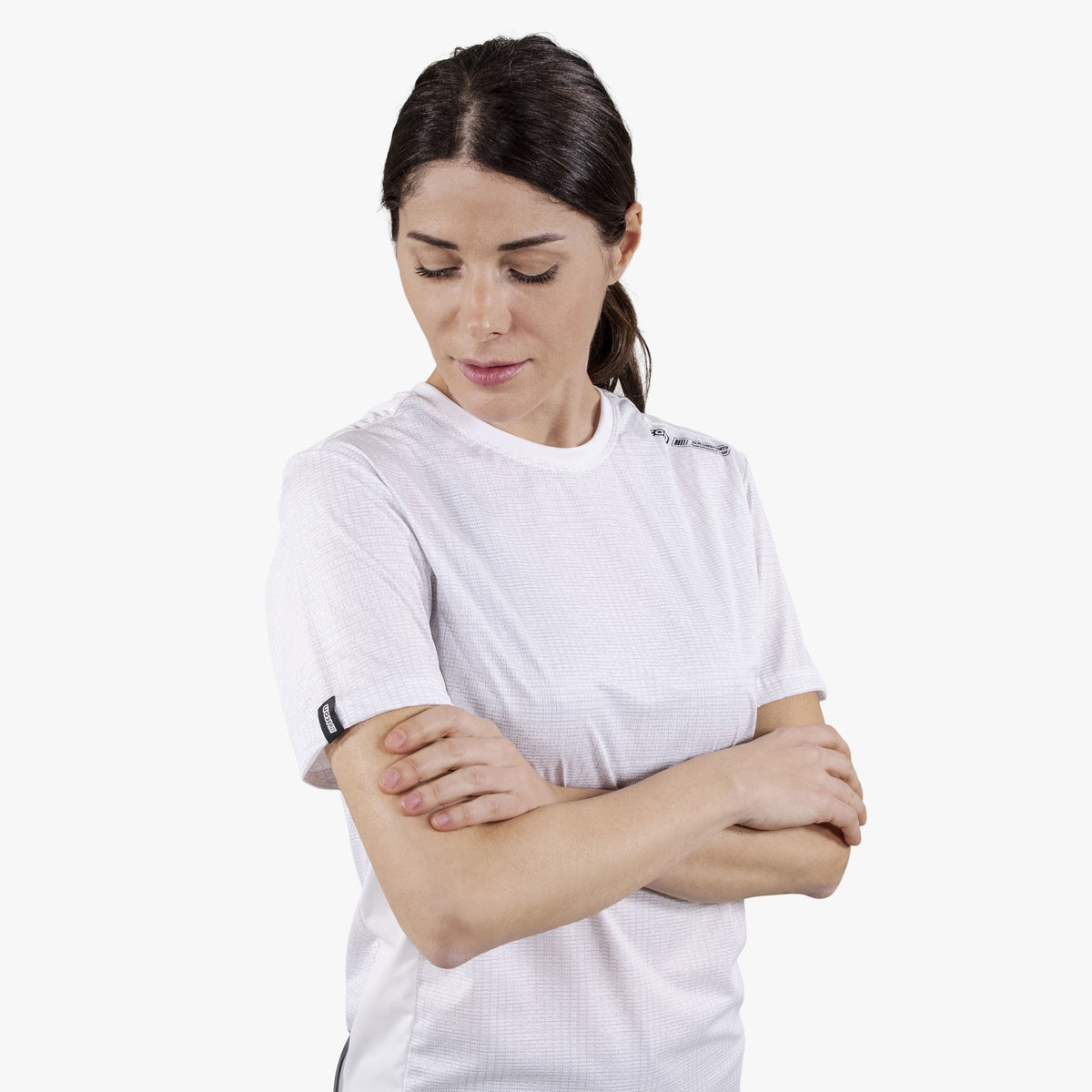 tech tshirt white