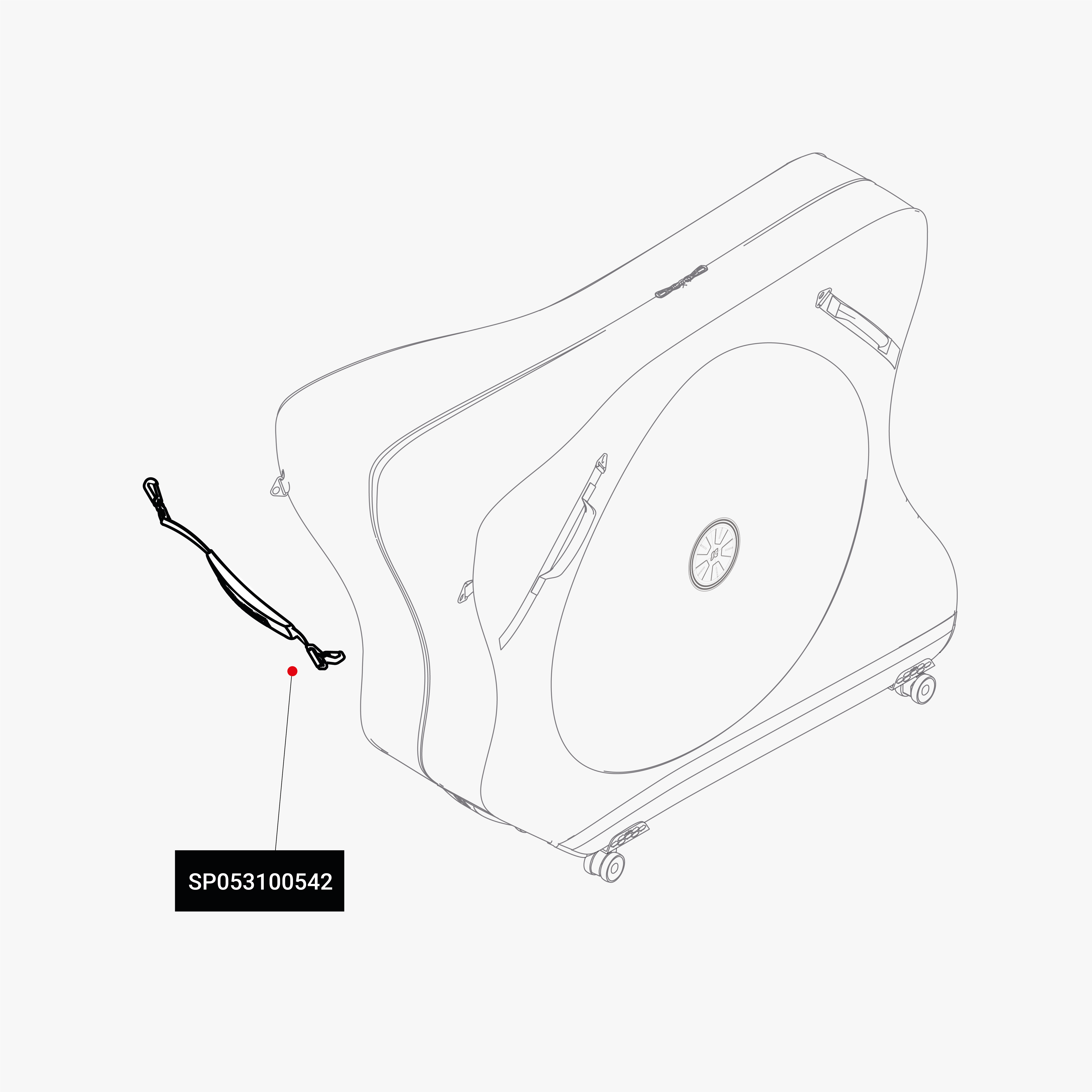 FRONT STRAP AEROCOMFORT