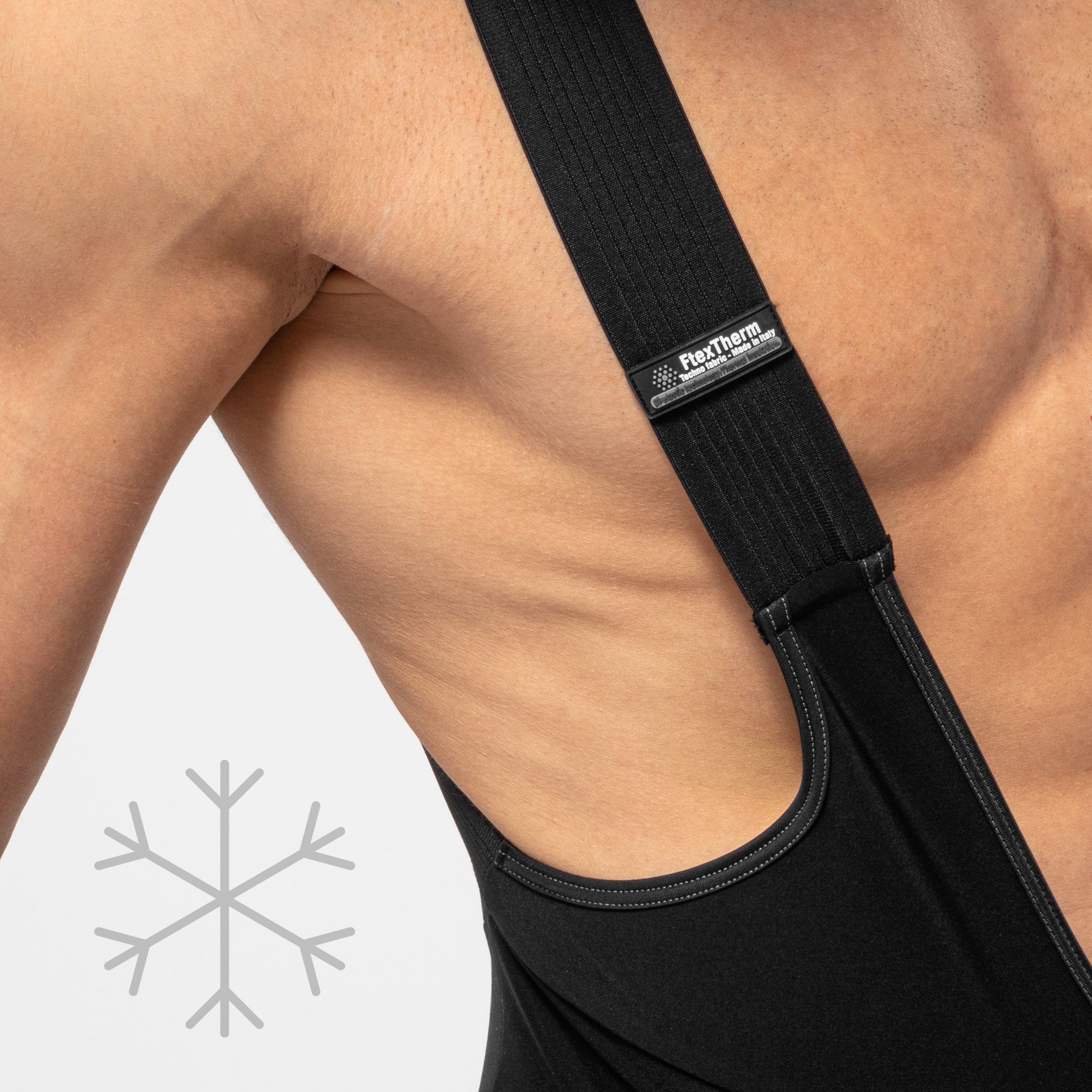X-OVER THERMAL BIB SHORTS - MAN