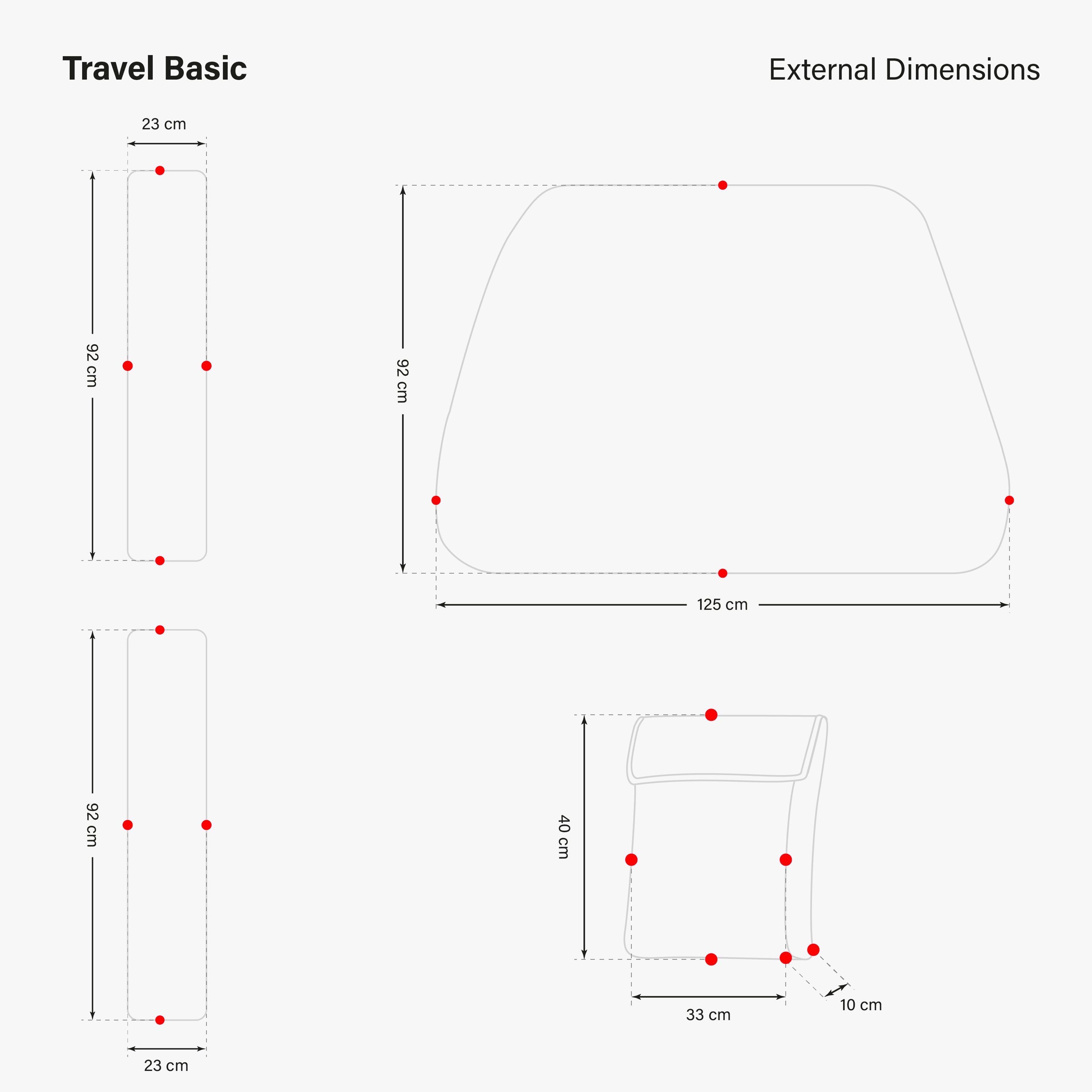 SOFT BIKE BAG - TRAVEL BASIC