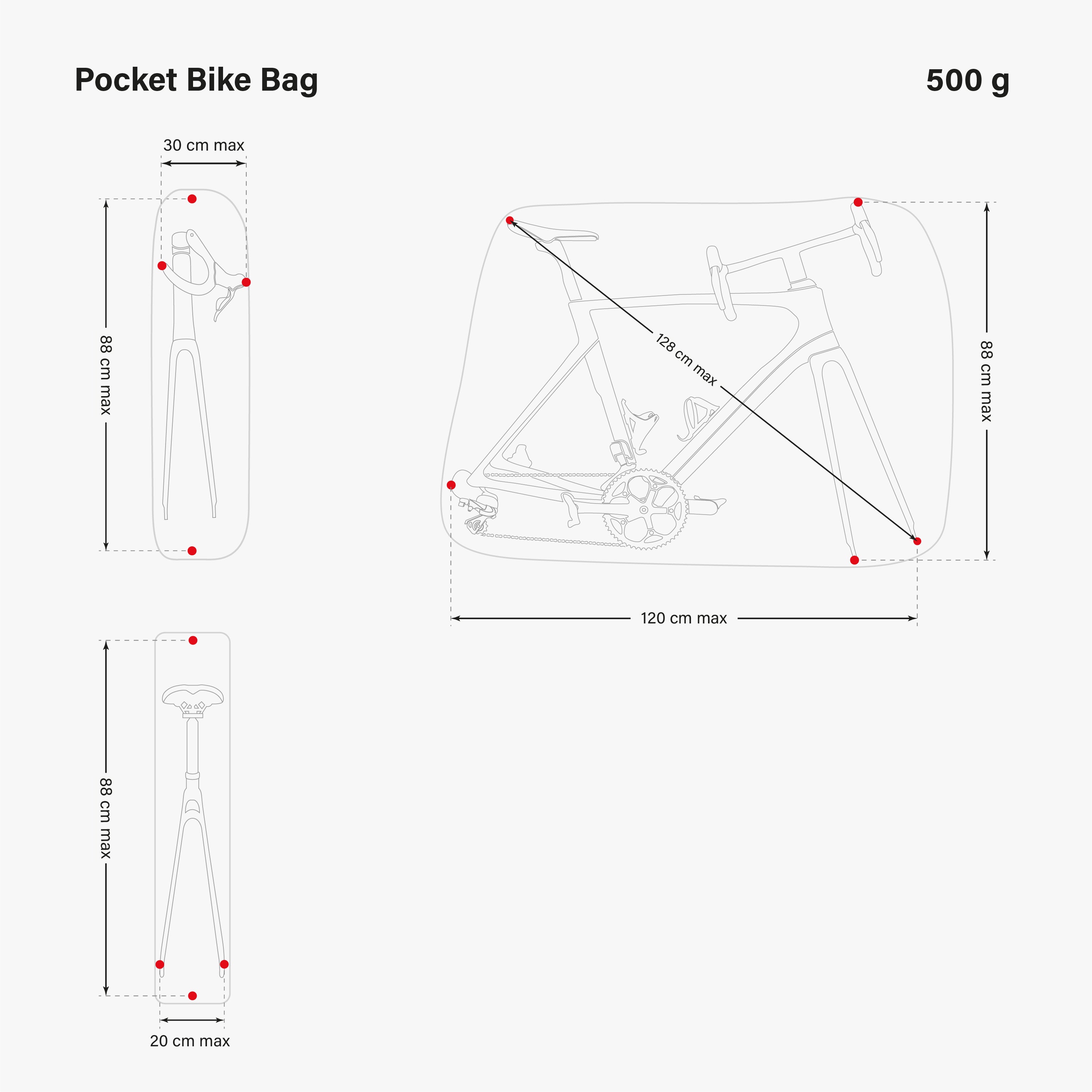 POCKET BIKE BAG