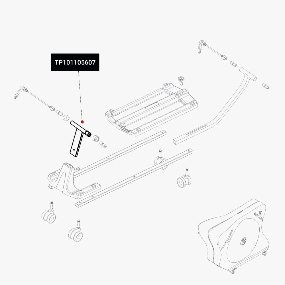 T-BAR ADAPTER AEROCOMFORT 3.0 - 135 MM
