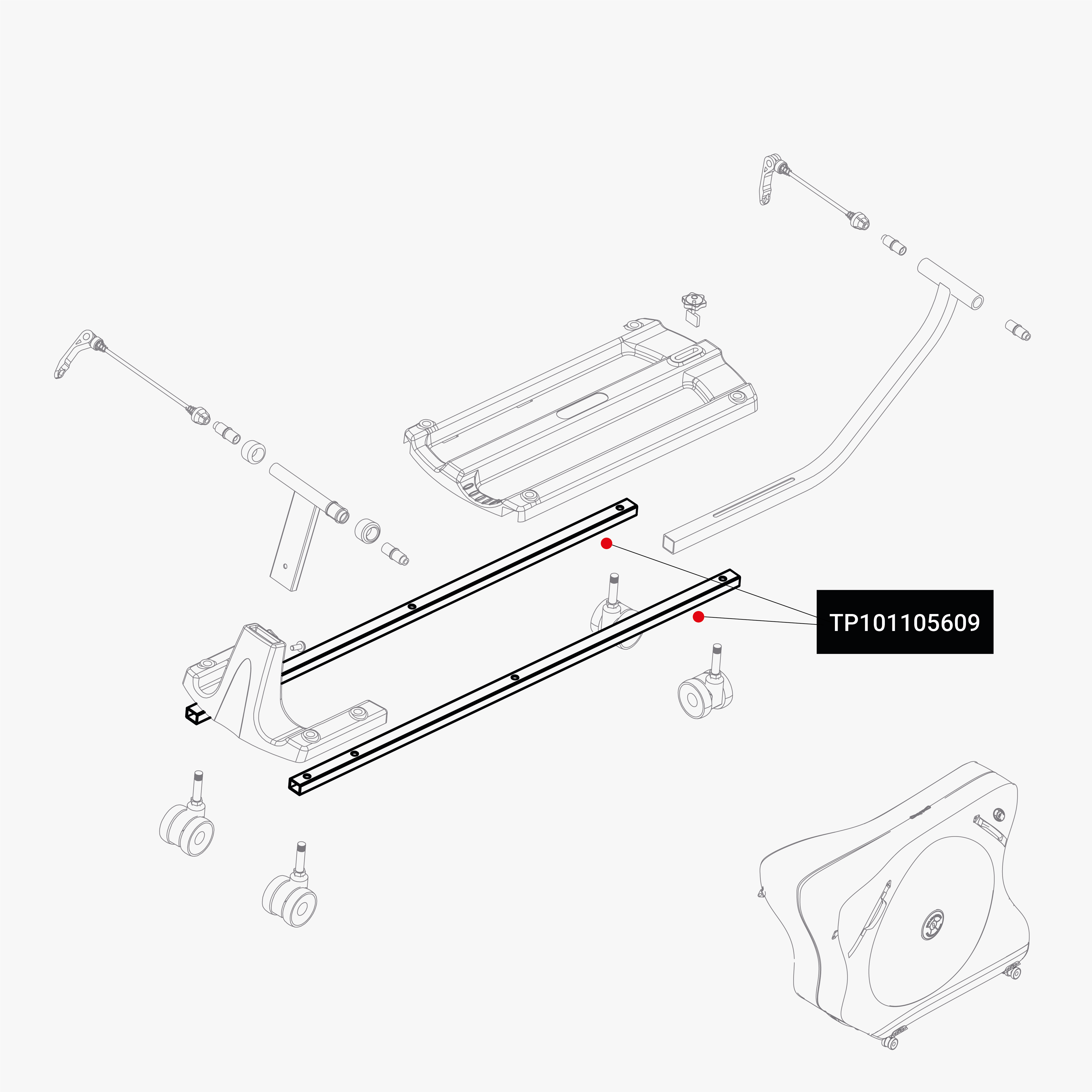 FRAME DEFENDER RAILS X AEROCOMFORT 3.0